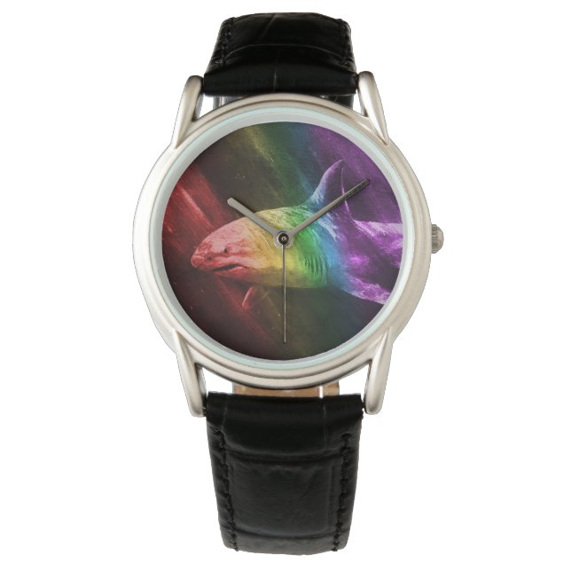 Shark Pride [men women kids] Armbanduhr (Vorderseite)