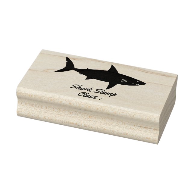 Shark School Gummistempel (Stempel)