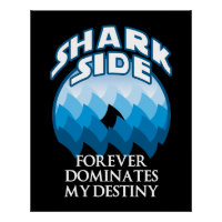 Shark Side | Funny Zitat für Haifische