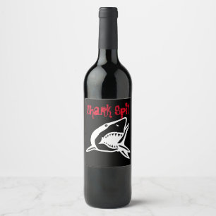 Shark Spit Boot Great White Boot Ozeane Segeln Weinetikett