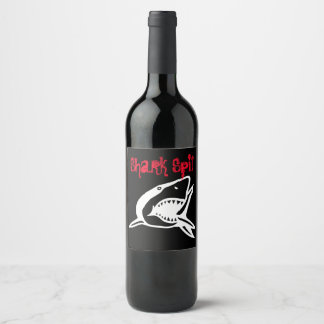 Shark Spit Boot Great White Boot Ozeane Segeln Weinetikett