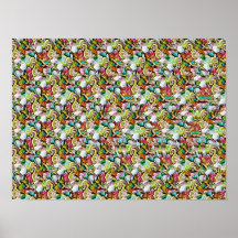 SHARK STEREOGRAM 16" x 12", Semi-Gloss, No Frame