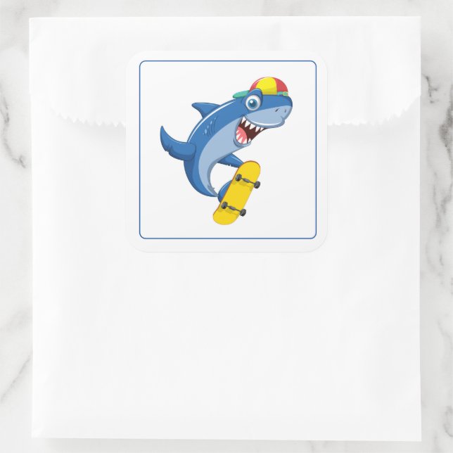 Shark Stickers (Tasche)