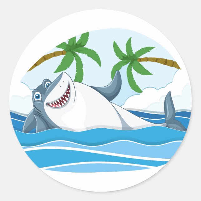 Shark Stickers (Vorderseite)