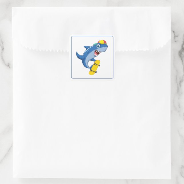 Shark Stickers (Tasche)