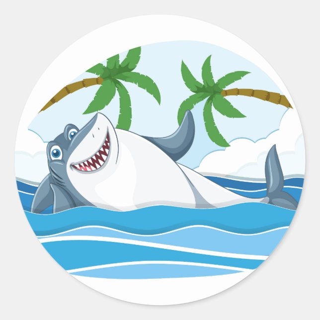Shark Stickers (Vorderseite)