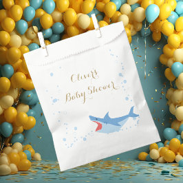 Shark Summer Boy Baby Dusche Geschenktütchen