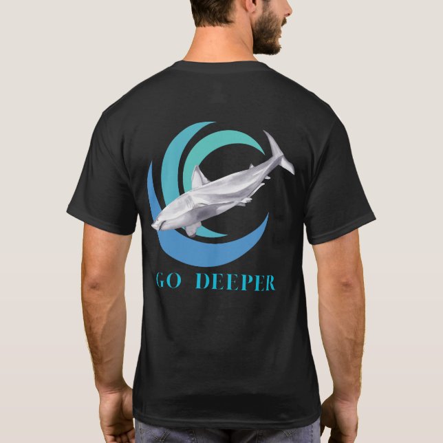 Shark T Shirt (Rückseite)