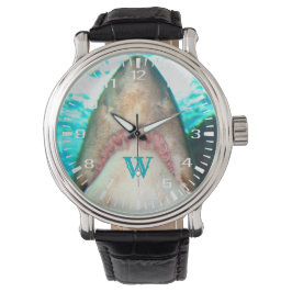 Shark Teeth Personalisiert Watch Armbanduhr
