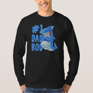 Shark Vater Best Vater Bod Sharks Papa Family Vate T-Shirt