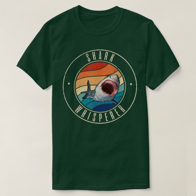 Shark Whisperer T-Shirt (Design vorne)