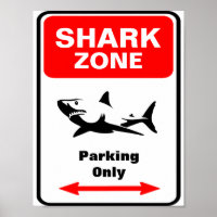 SHARK Zone Parkzeichen