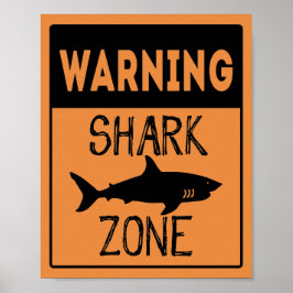 Shark Zone Poster