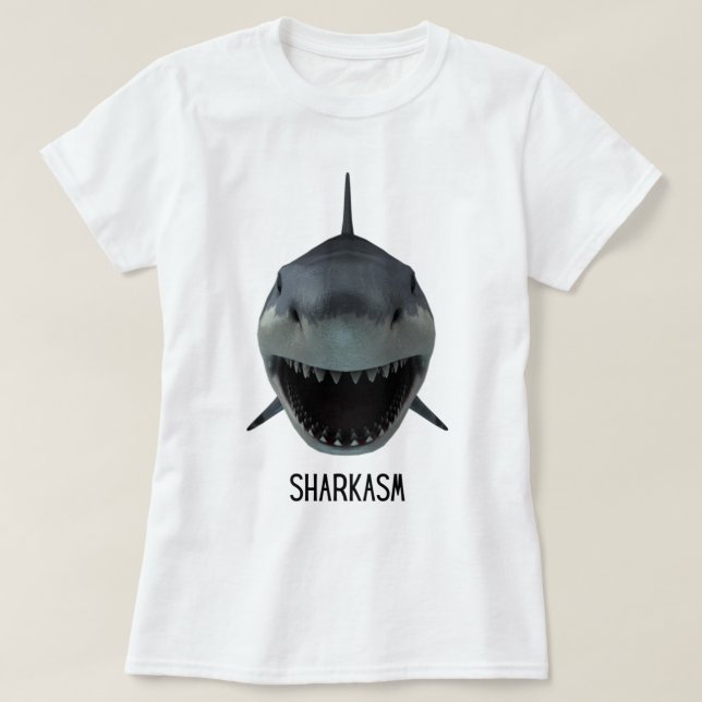 sharkasm T-Shirt (Design vorne)