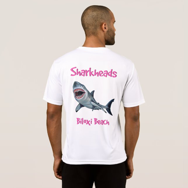 Sharkheads Klassiker-T - Shirt (Schwarz voll)
