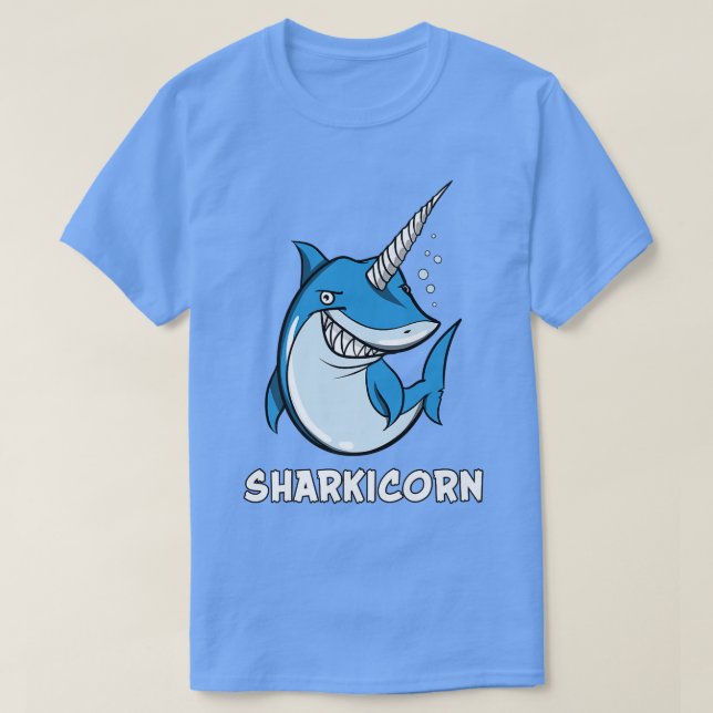 Sharkicorn Shark Unicorn T-Shirt (Design vorne)