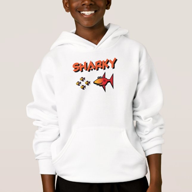 Sharky Hoodie (Vorderseite)
