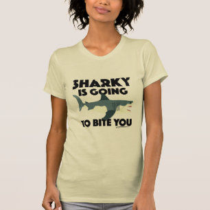 Sharky Wird Dich Beissen Design - Damen Bella T-Shirt