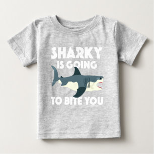 Sharky wird Ihnen Design beibringen - Baby Fine Je T-shirt
