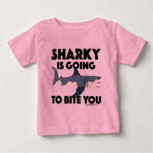 Sharky wird Ihnen Design beibringen - Baby Fine Je T-shirt