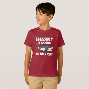 Sharky wird Ihnen Design beibringen - Kids's Basic T-Shirt