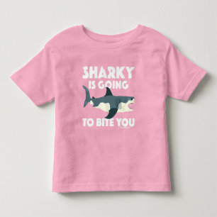 Sharky wird Ihnen Design beibringen - Kleinkind Fi T-shirt