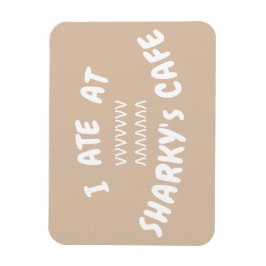 SHARKYs CAFE-Gedenkmagazin Magnet