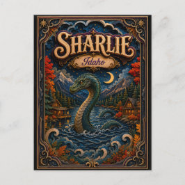 Sharlie Idaho Popcut Legenden Postkarte