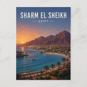 Sharm El Sheikh Sinai Rotes Meer Küstenreise Postkarte