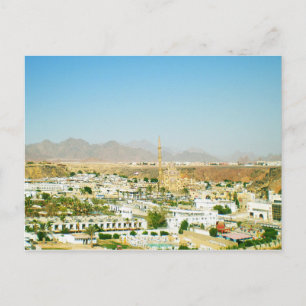Sharm el Sheikh Stadt im Herbst 2019. Ägypten Postkarte