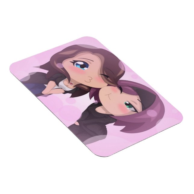 Sharm et Gigi Chibi Magnet (Côté Droit)