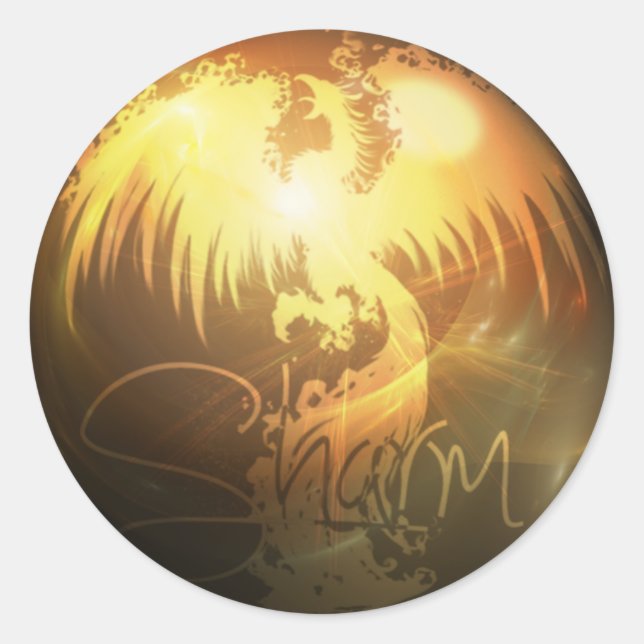 Sharm Phoenix Stickers (Vorderseite)