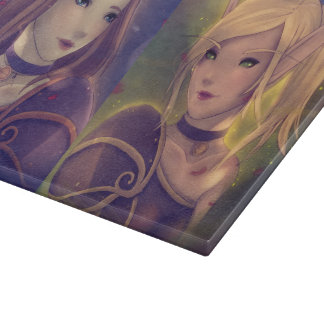 Sharm u. Gigi Glasschneiden-Brett Schneidebrett