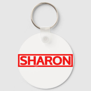 Sharon Briefmarke Schlüsselanhänger