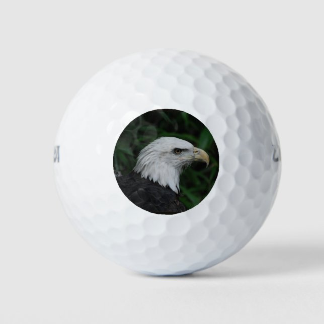 Sharp Beaked Eagle Golfball (Vorderseite)