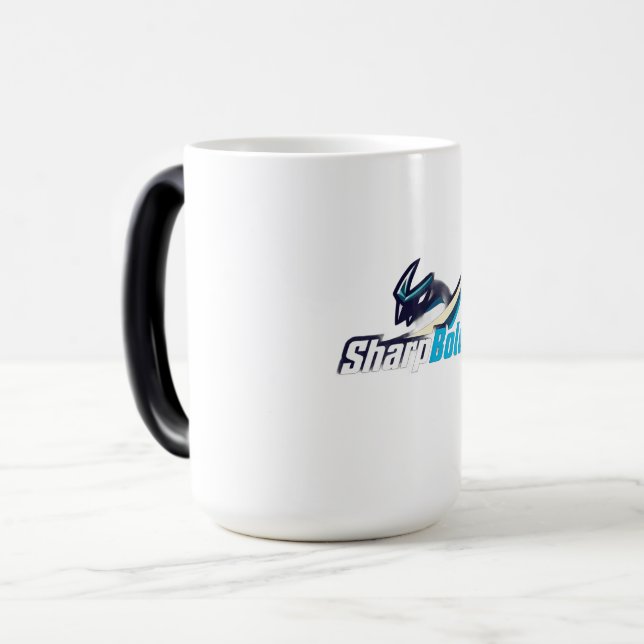 Sharp Bold Coffee Cup Verwandlungstasse (Vorderseite Links)