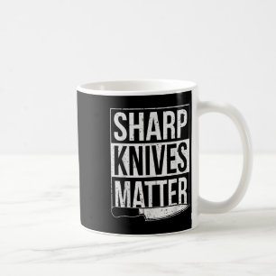 Sharp Knives , Cook Funny Kulinarischer Koch Kaffeetasse