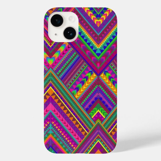 Sharp Lila Case-Mate iPhone 14 Hülle (Rückseite)
