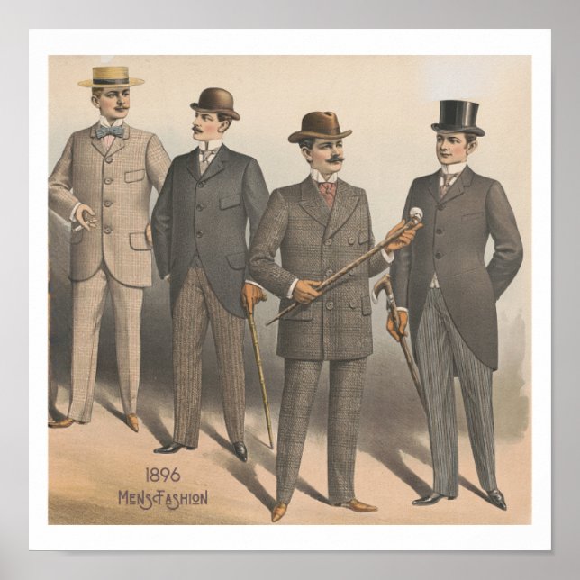 Sharp Men Fashion Poster (Vorne)