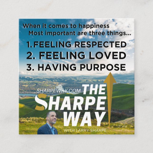Sharpe Way Pursuit Verlass Hinter Karten (Vorderseite)