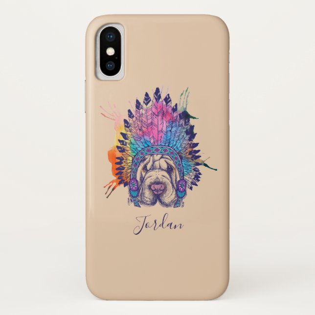 Sharpei addieren gebürtiger Ureinwohner-Leiter | Case-Mate iPhone Hülle (Rückseite)