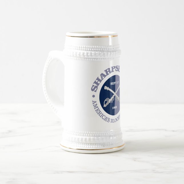 Sharpsburg (B&G) Bierglas (Vorderseite Links)