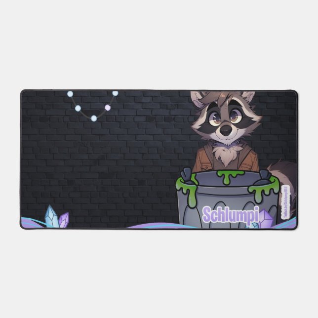 Sharun the Racoon Schreibtischunterlage (Vorderseite)