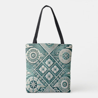 Shashiko-Inspiriertes Design 1 Tasche