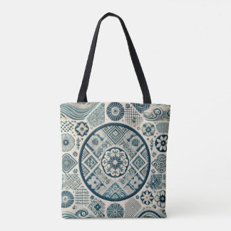Shashiko-Inspiriertes Design 3 Tasche