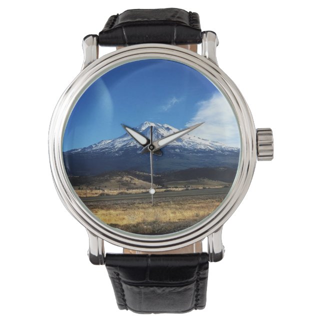 Shasta, CA Armbanduhr (Vorderseite)
