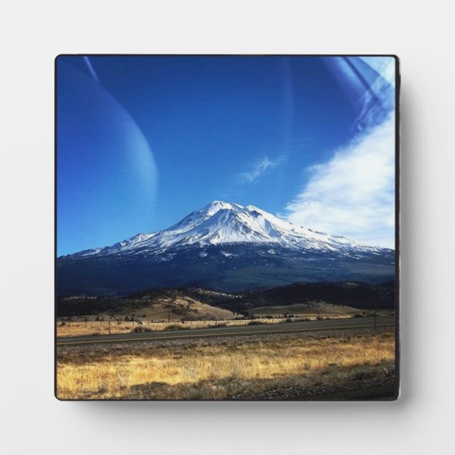 Shasta, CA Fotoplatte (Vorderseite)