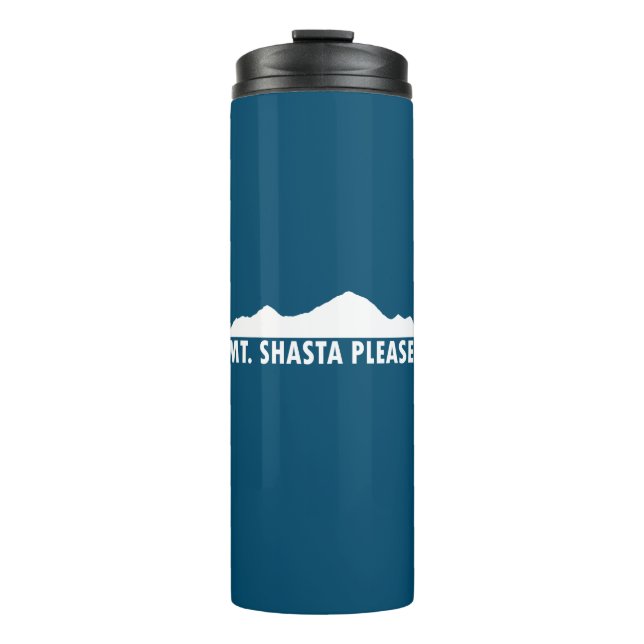 Shasta California Bitte Thermosbecher (Vorderseite)