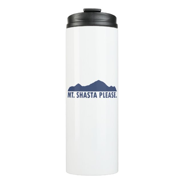 Shasta California Bitte Thermosbecher (Vorderseite)
