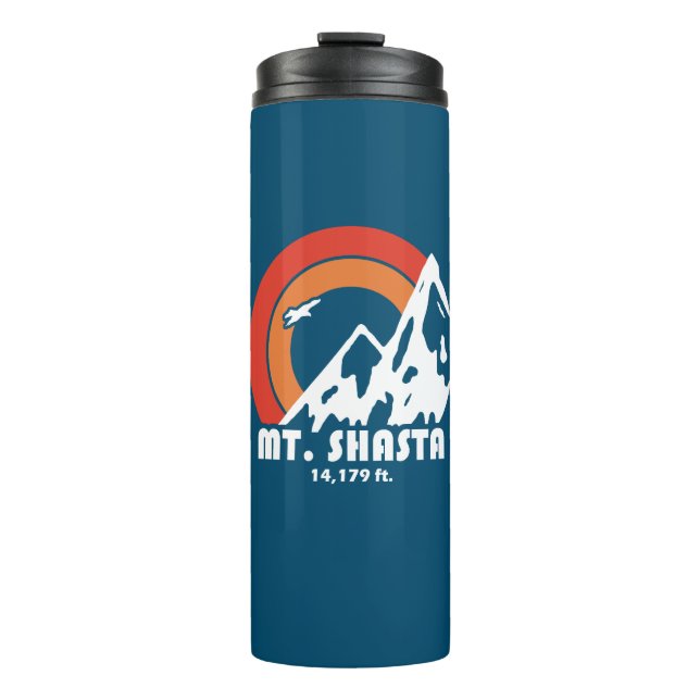 Shasta California Sun Eagle Thermosbecher (Vorderseite)